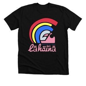 Ikaika we are Lāhainā T-shirt Black (Unisex)